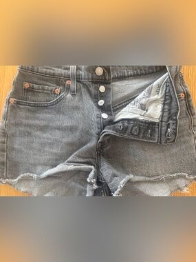 Levi’s 501 Jean shorts with button fly